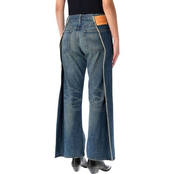 Junya Watanabe Levi’S Cotton Denim Wide-Leg Jeans - NWT - Picture 2 of 3